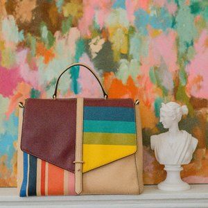 Tory Burch Mulit-Color Stripe Handbag